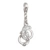 22250 stribrny prívesok s kryštálmi biela putá 34820 1