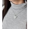 23591 1 strieborný prívesok s kryštálmi swarovski biele srdce 34243 1