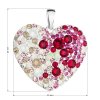 23597 1 strieborný prívesok s kryštálmi swarovski mix farieb srdca 34243 3 sweet love