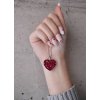 23612 5 strieborný prívesok s kryštálmi swarovski červené srdce 34243 3 cherry