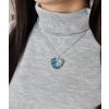 23615 1 strieborný prívesok s kryštálmi swarovski modre srdce 34243 3 blue style