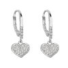 24089 stribrne nausnice visiace so zirkónom biele srdce 11301 1