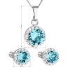 24737 1 sada šperku s kryštálmi swarovski nausnice retiazok a prívesok modre kulate 39352 3