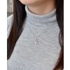 25958 1 strieborný prívesok s kryštálmi swarovski mix fialové guľaty 34225 3