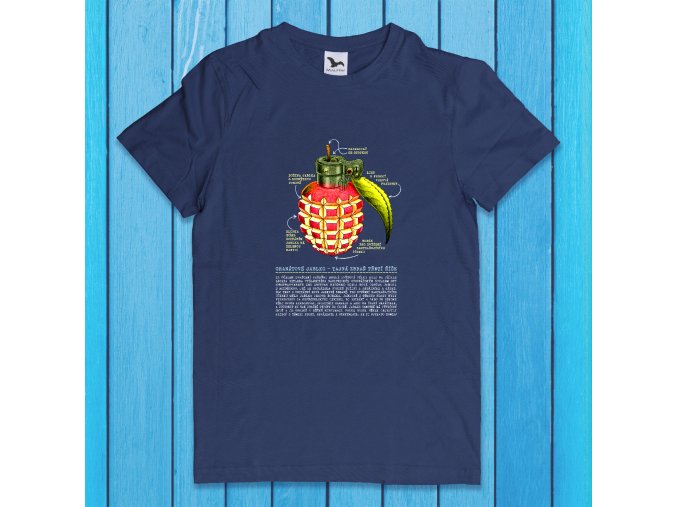 triko NÁMOŘNÍ MODRÁ PÁNSKÉ 1