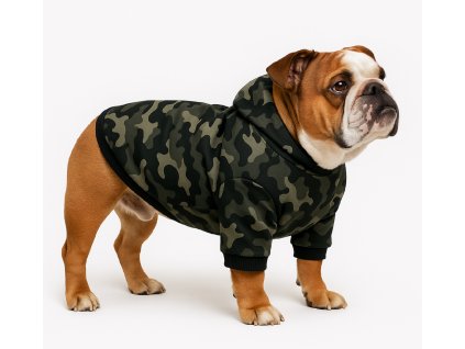 ARMY teplá mikina pro psa na zimu (2)