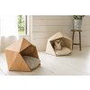 geometric pet beds natural slow 3