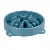 Miska DUVO+ na pomalé jedenie modrá 300ml S 19x4cm1