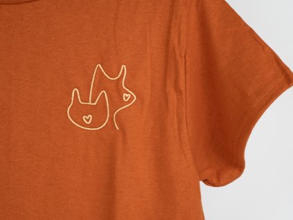 PAWS tričko s výšivkou