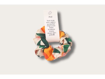 Scrunchie Peachy Vibes Only