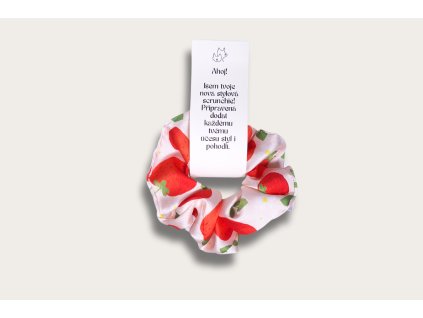 Scrunchie STRAWBERRY ♥