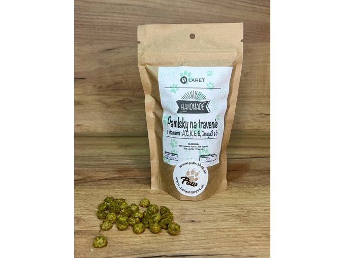 Tréningové pamlsky na trávenie