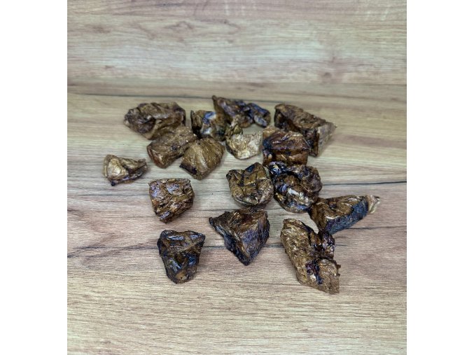 Sušené hovädzie pľúca - kocky 100g