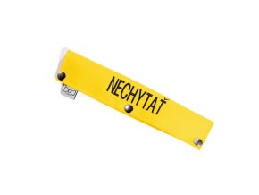 Žltý návlek na vodítko 30x5cm