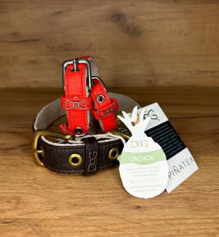 🐶Obojky z piňatexu 🍍 ✨Obojky sú vyrábané z materiálu Piñatex® - vlákna ananásovych listov. Vzniká recykláciou...