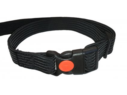 BE 004 MARTIN SYSTEM Elastic Adjustable Snap Closure black