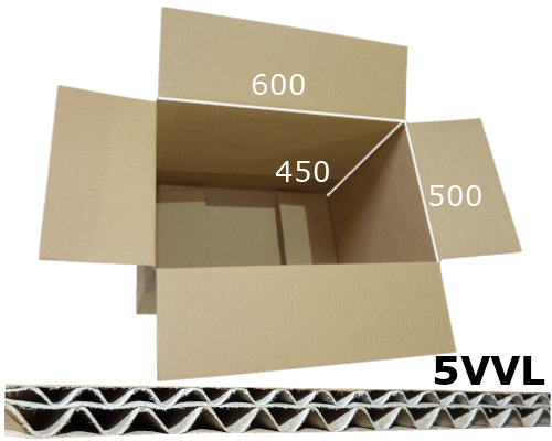Klopová krabice 600x500x450mm 5VVL