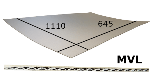 Arch lepenky 1110x645 mm
