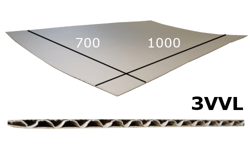 Arch lepenky 700x1000 mm
