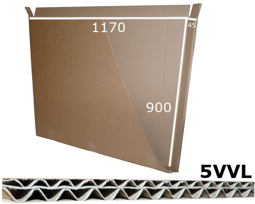 Klopová krabice na obrazy 1170x45x900mm 5VVL
