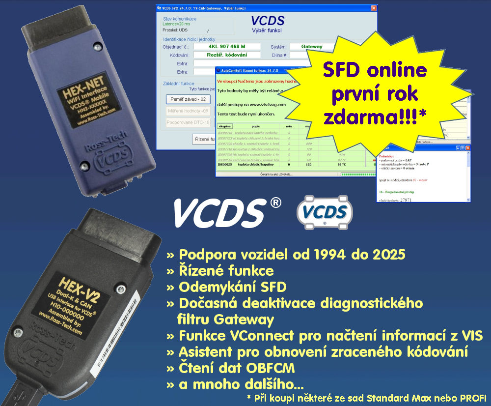 HEX-NET, HEX-V2, VCDS