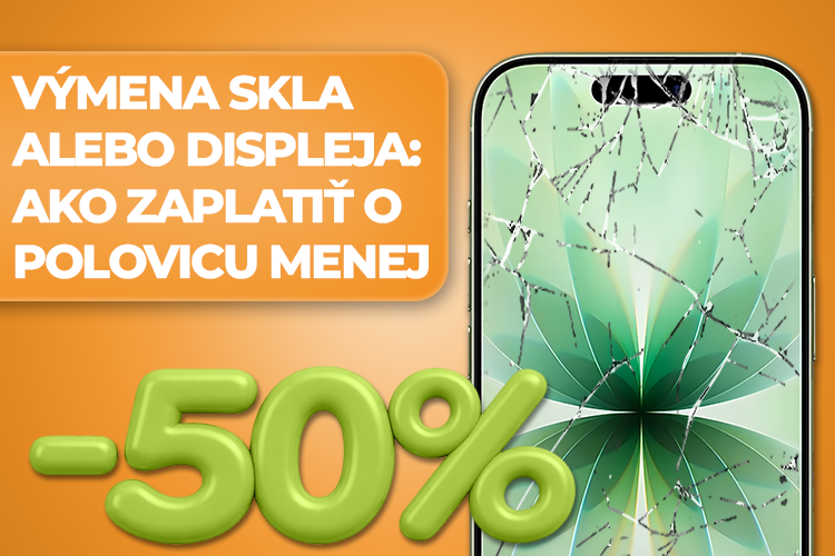 Výmena skla alebo displeja: Ako zaplatiť o polovicu menej