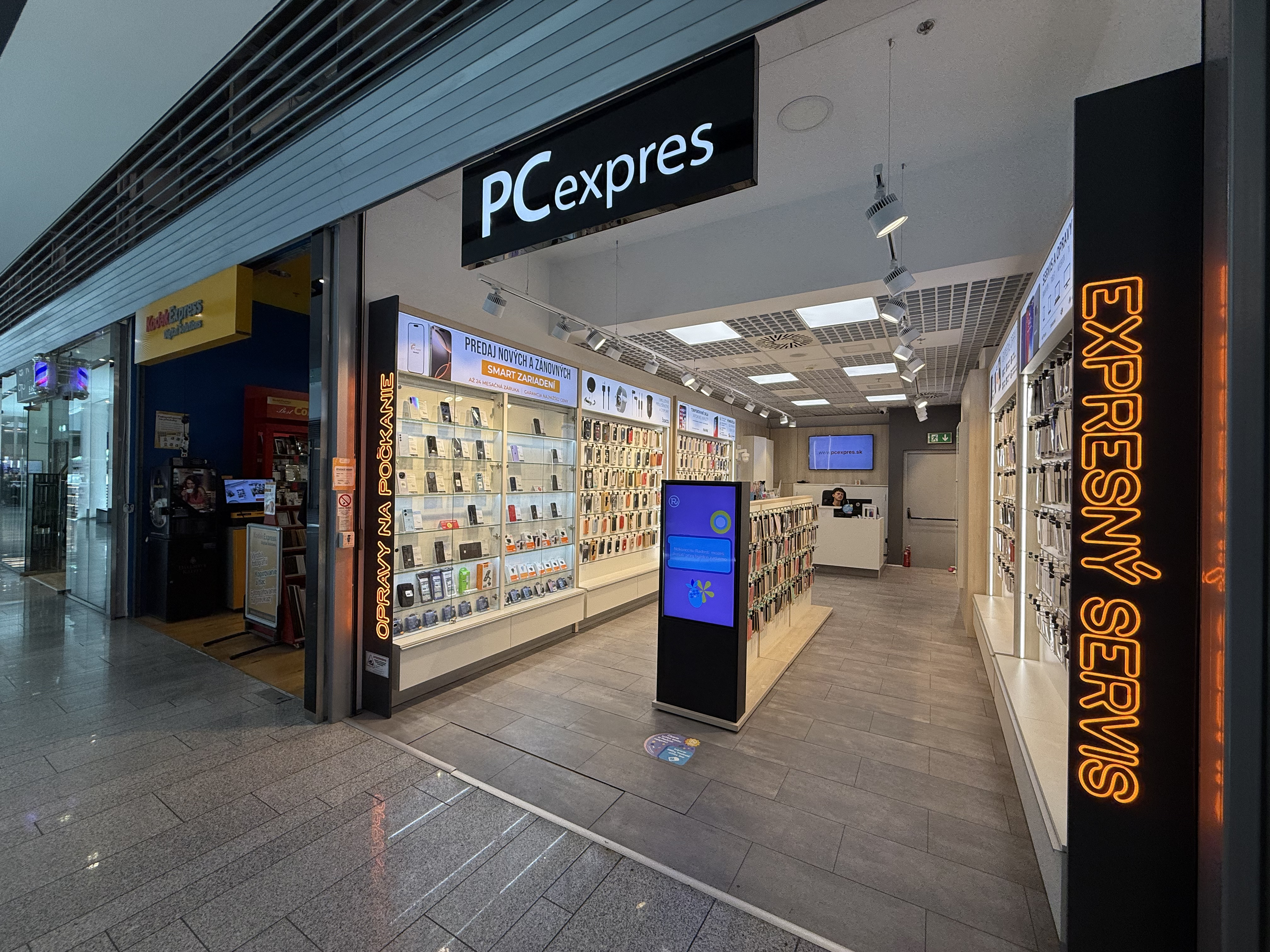 Pobočka PCexpres Bratislava OC Central
