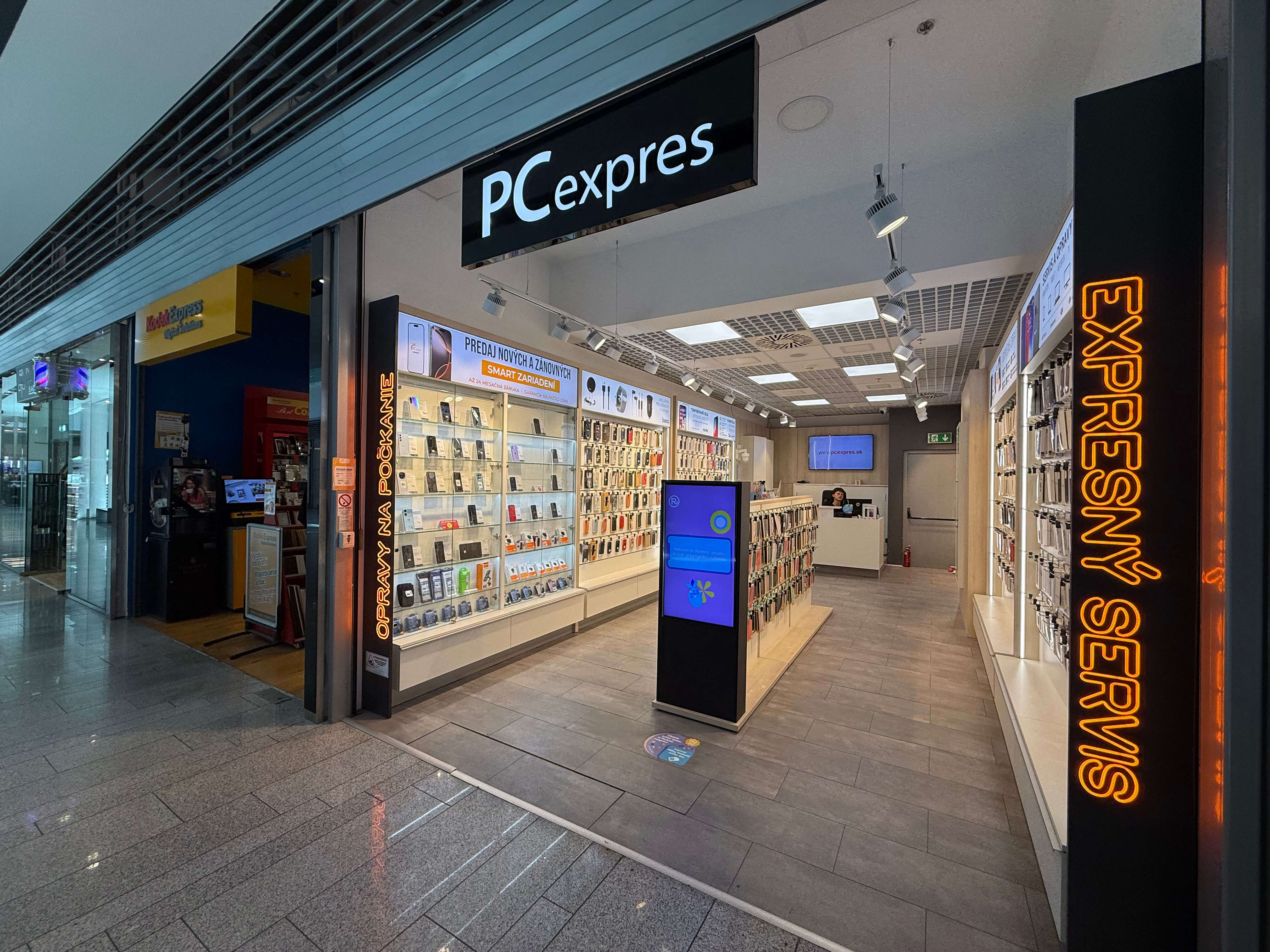 Pobočka PCexpres Bratislava OC Central
