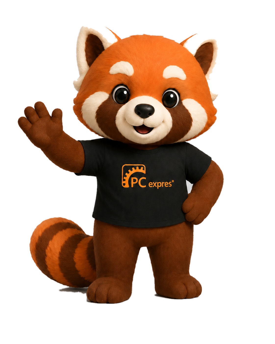 Pexi, nový maskot PCexpresu, máva zákazníkom
