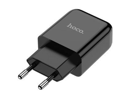 hoco-n2-1xusb-nabijaci-adapter-cierna-1