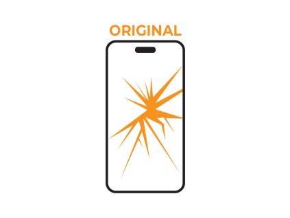 rozbity displej original
