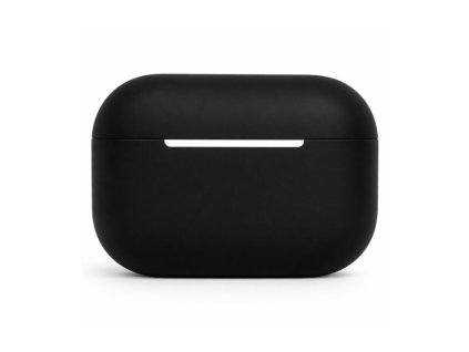 Ochranný obal na Airpods Pro 2 - guma - čierna