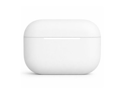 Ochranný obal na Airpods Pro 2 - guma - biely