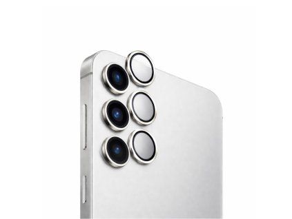 Camera Lens Protection - Samsung Galaxy S25 - strieborná