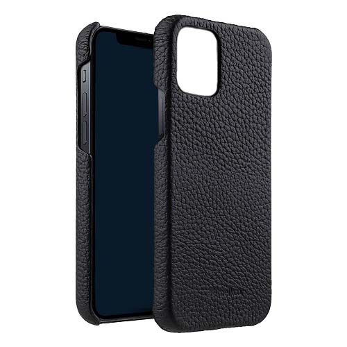 Melkco - IPHONE 12 Mini - kožený obal - Čierna