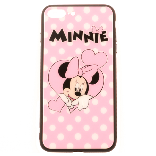 IPHONE 7/8 Plus - Sklenený obal - Minnie