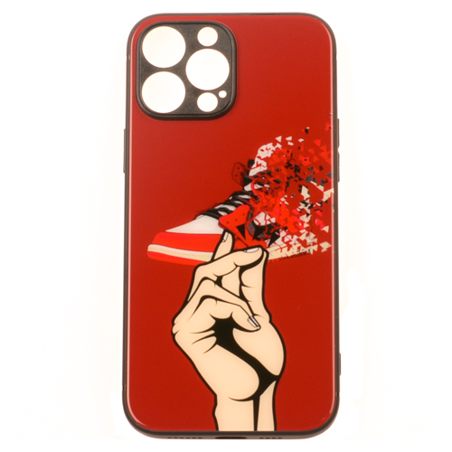 IPHONE 13 Pro - Sklenený obal - Teniska