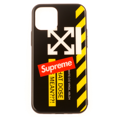 IPHONE 12 Pro - Sklenený obal - Supreme - Danger Zone