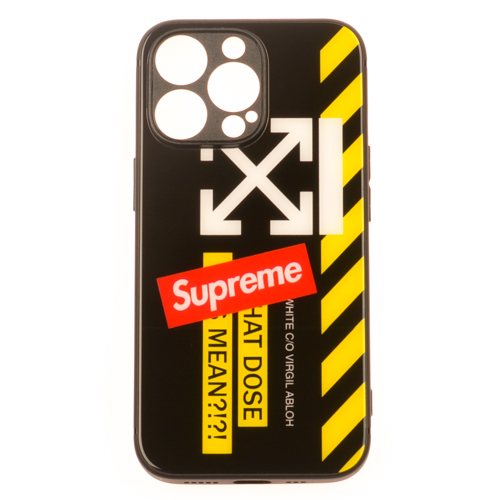 IPHONE 13 Pro - Sklenený obal - Supreme - Danger Zone