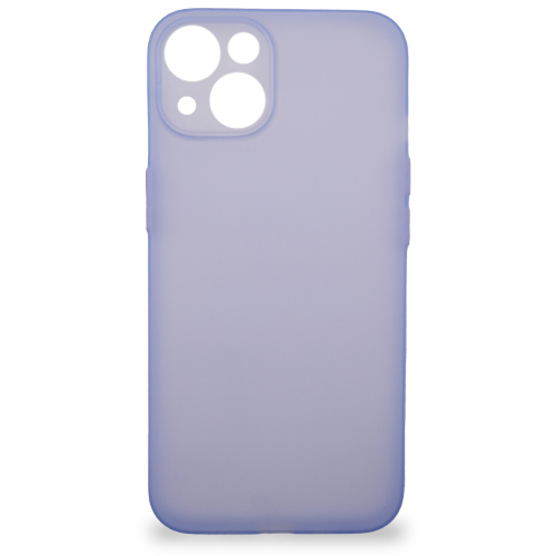 Ultra Slim - Matný pogumovaný obal - IPHONE 14 Plus - modrá