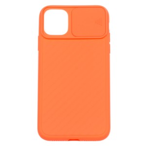 IPHONE 11 Pro - gumený obal - CamShield - Oranžová