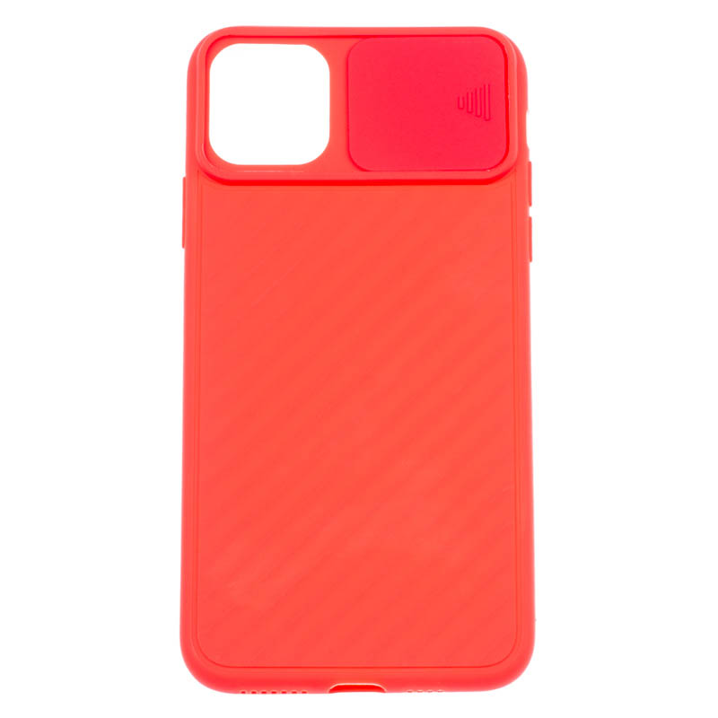 IPHONE 11 Pro - gumený obal - CamShield - Červená