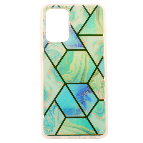 Samsung Galaxy A72 5G - gumený obal - Geometrický Mramor vz.2