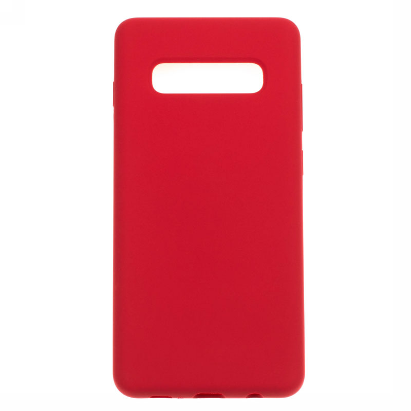Silikónový Kryt - Samsung Galaxy S10 Plus - Červená