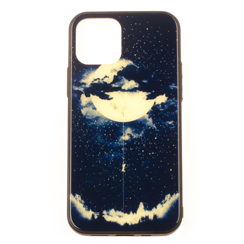 IPHONE 11 Pro Max - Sklenený obal - Mesiac