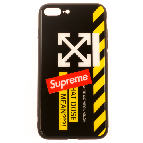 IPHONE 7/8 Plus - Sklenený obal - Supreme - Danger Zone