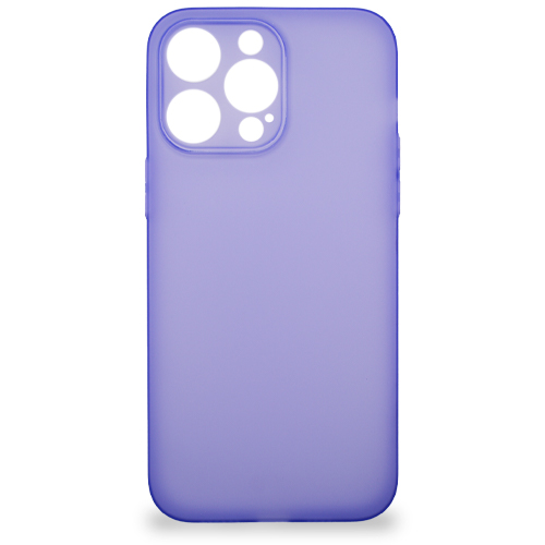 Ultra Slim - Matný pogumovaný obal - IPHONE 14 Pro - fialová