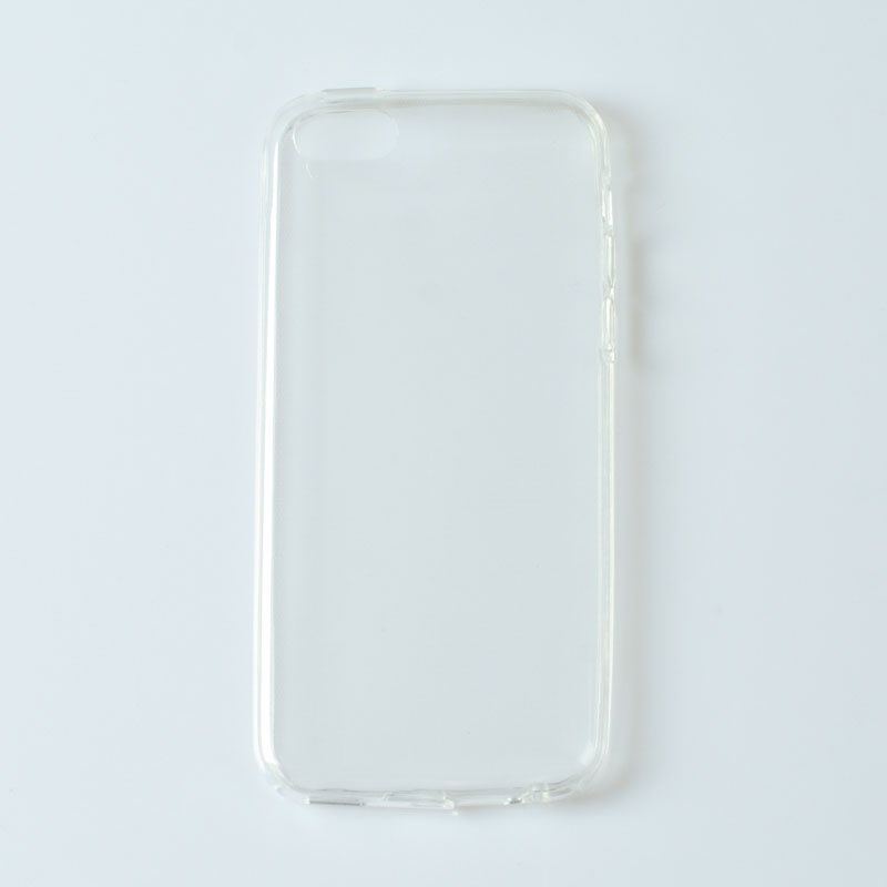 IPHONE 6 - gumený obal - priehľadná