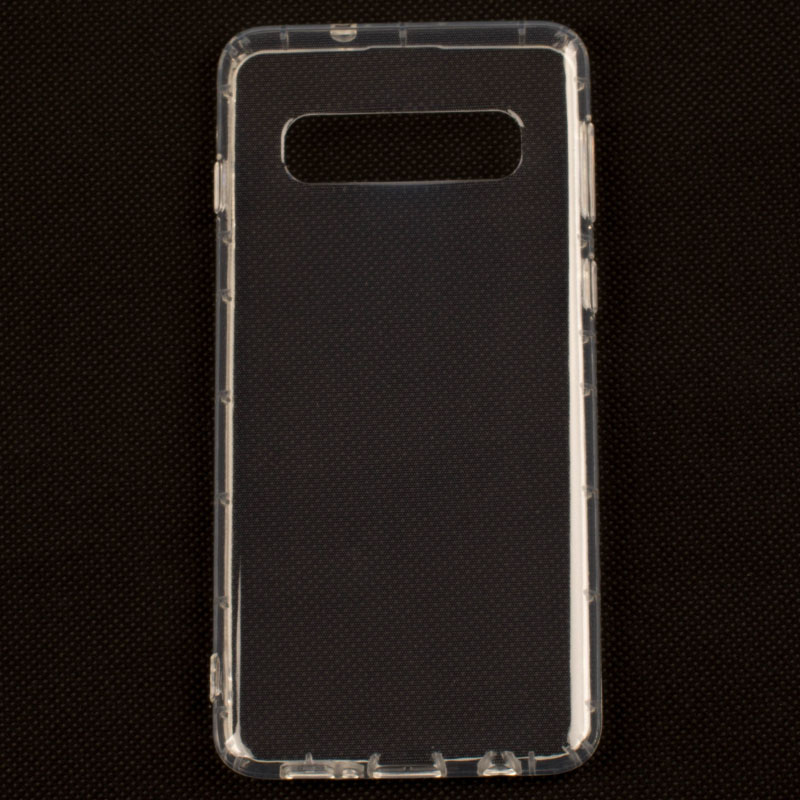 Samsung Galaxy S10 Plus - guma - priehľadná