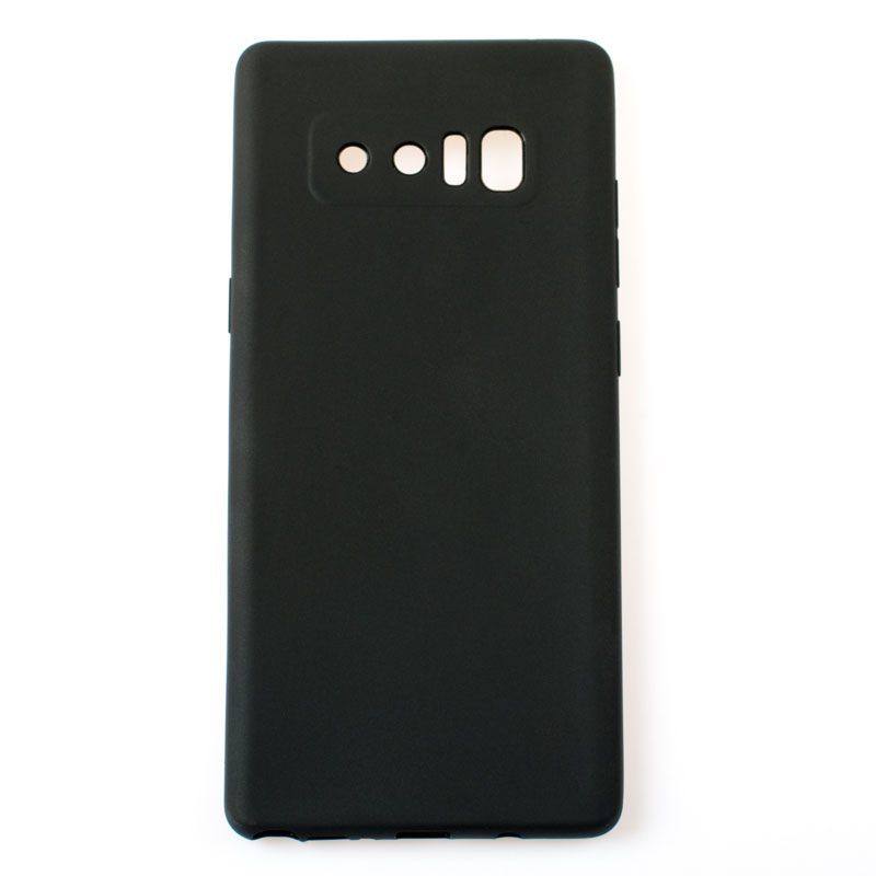 Samsung Galaxy Note 8 - gumený obal - čierna